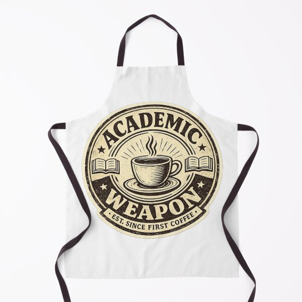 Item preview, Academic Weapon Est Since First Coffee – Funny Student Coffee Art | Study Fuel Gift designed and sold by irfanshikh.