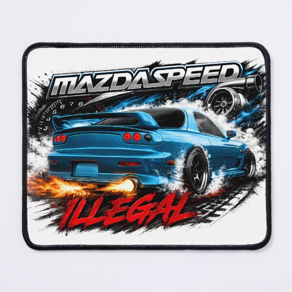 Item preview, MAZDASPEED MAZDA RX7 ILLEGAL graphic JDM car Tuning  designed and sold by MyPassionWorld.