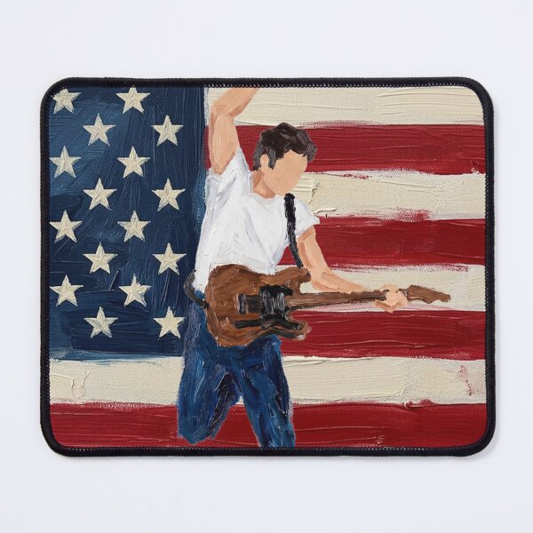 Item preview, Born In The USA Bruce Springsteen Painted Album Art Design designed and sold by THAT'S WHAT TEE SAID.