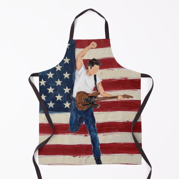 Item preview, Born In The USA Bruce Springsteen Painted Album Art Design designed and sold by THAT'S WHAT TEE SAID.