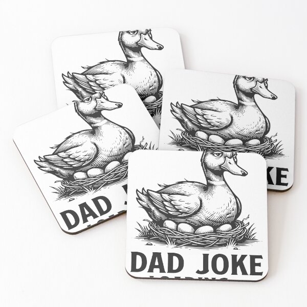 Item preview, Dad Joke Loading Duck, Funny Father's Day Humor Design designed and sold by TeeVerse27.