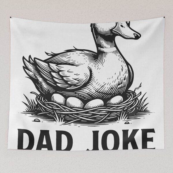Item preview, Dad Joke Loading Duck, Funny Father's Day Humor Design designed and sold by TeeVerse27.