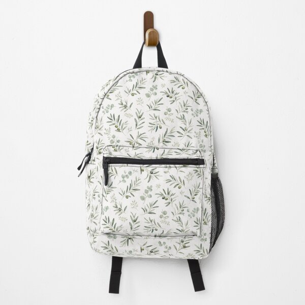 Item preview, Olive Branch Botanical Seamless Pattern designed and sold by GraceInNatureCo.