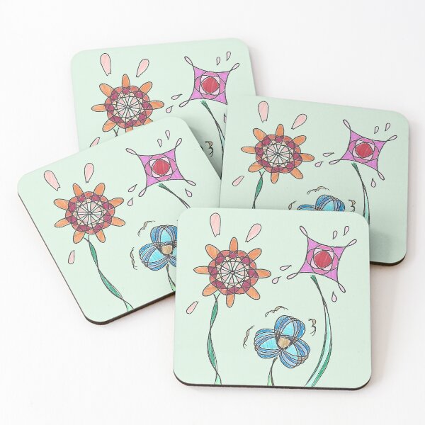 Item preview, Spiro-Florals - Geometric Spirograph Meadow designed and sold by AJPrettyObscene.