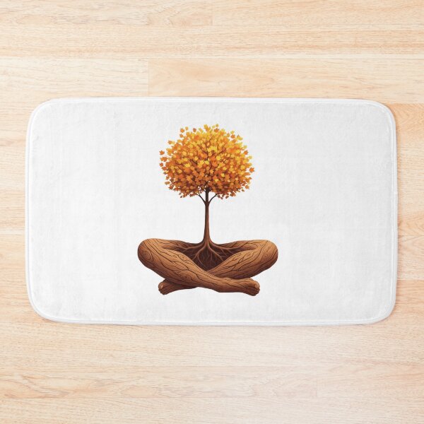 Item preview, Maple Tree Lotus Pose Wood designed and sold by AbanoubStore.