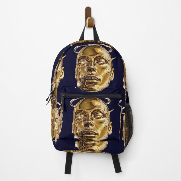 Item preview, Golden Cyber Deity: Ethereal Android Mask. designed and sold by digitalbob60.