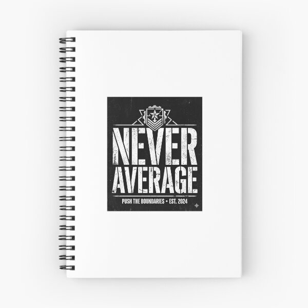 Artikelvorschau, Nie durchschnittlich Grunge Taktische Motivation Typografie Design entworfen und verkauft von DarioTactical.