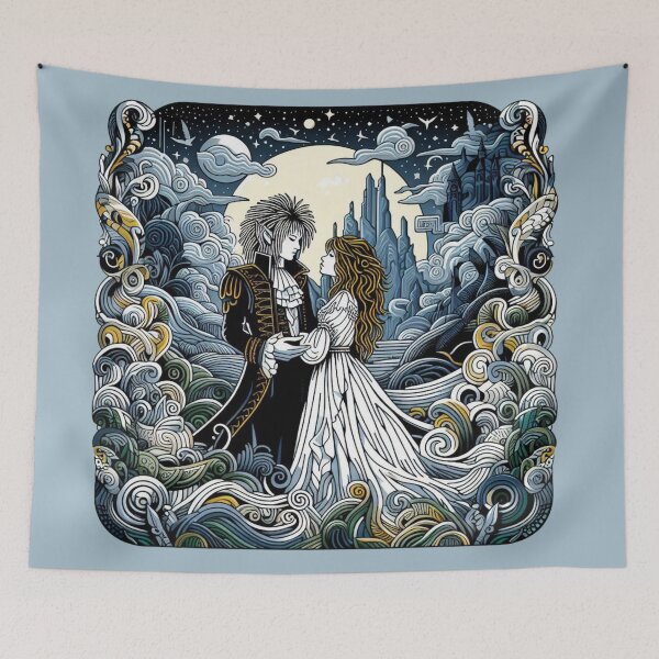 Item preview, Jareth and Sarah's Alternate Labyrinth Happy Ever After designed and sold by NerdiPop.