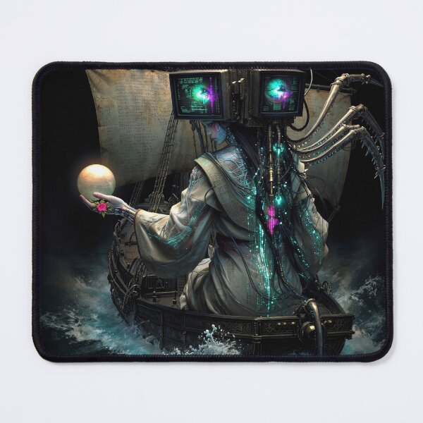Item preview, The Seven Seas: Cyberpunk Diver on a Voyage designed and sold by Insomnia Art Designs.