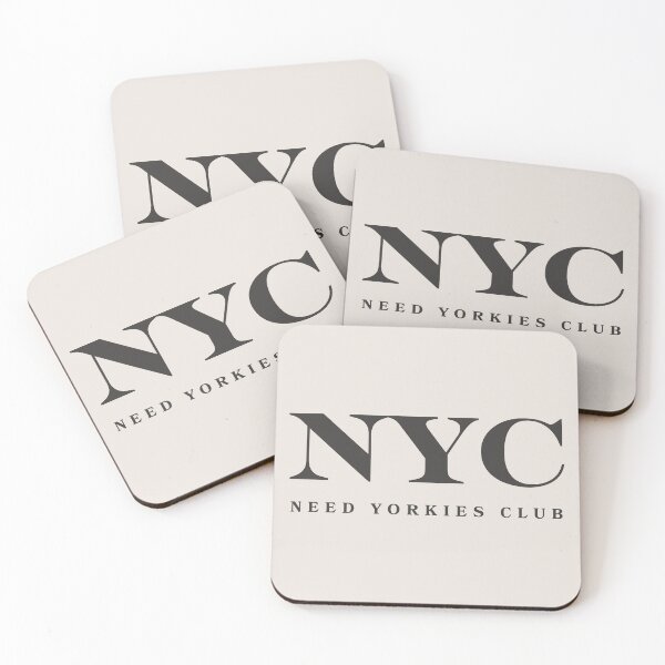 Item preview, NYC Need Yorkies Club, Funny Yorkie Lover Gift designed and sold by breannehope.