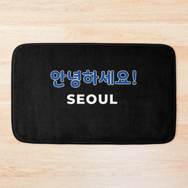 Item preview, Hello Seoul – Korean City Aesthetic Travel Design designed and sold by QuirkyCloud Designs.