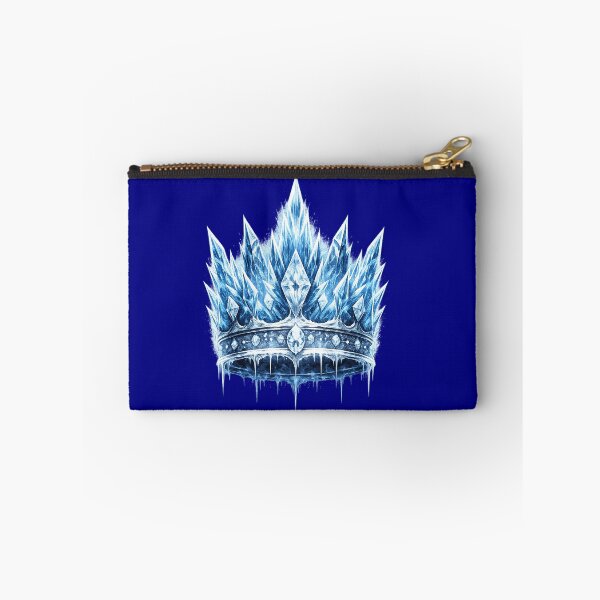 Item preview, Sharp Blue Ice Crystal King Crown Royal Aesthetic designed and sold by Xemora.