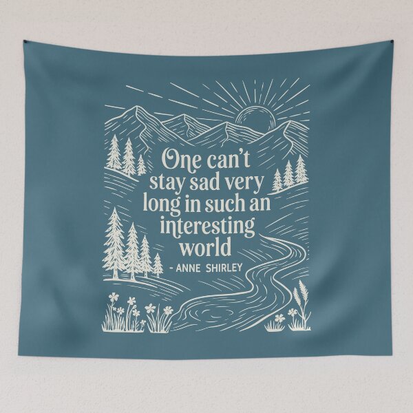 Item preview, Anne of Green Gables World - Book Lover Calming Quote designed and sold by Wonderlandjoy.