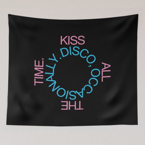Item preview, Kiss All The Time Disco Occasionally designed and sold by GreenxGreen.