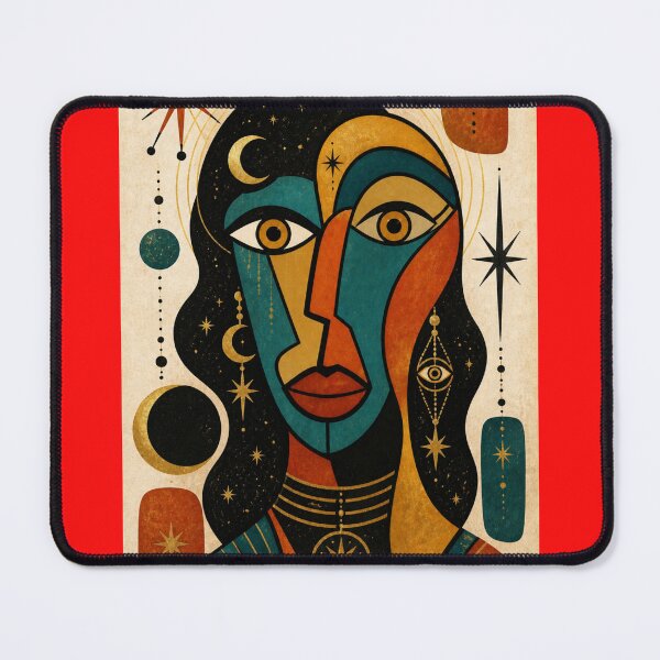 Item preview, Celestial Woman Oracle Portrait designed and sold by ZunZunArt.