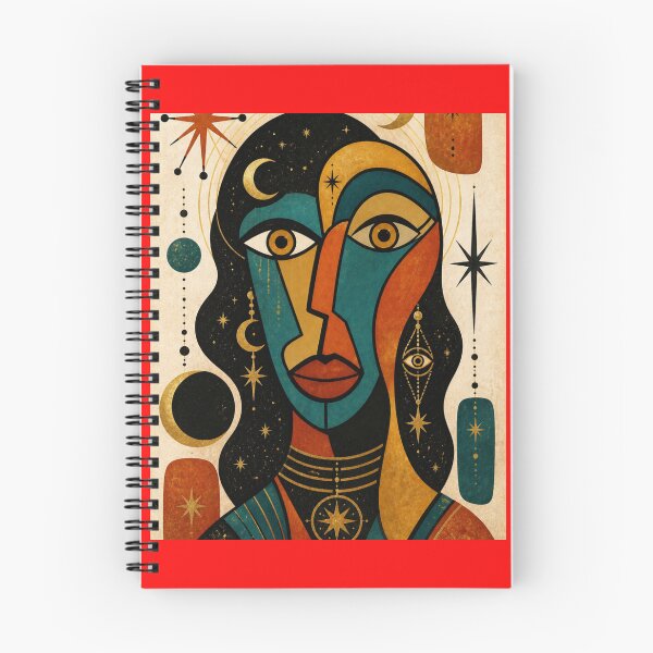 Item preview, Celestial Woman Oracle Portrait designed and sold by ZunZunArt.
