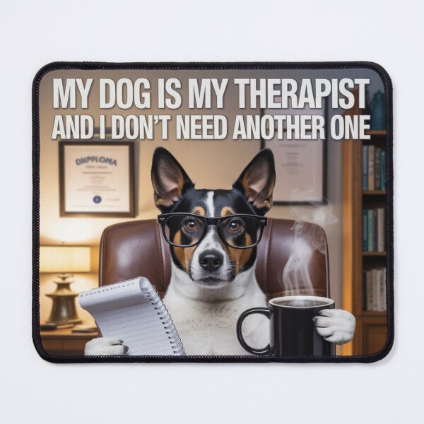 Item preview, My Dog Is My Therapist – I Don’t Need Another One designed and sold by BlueMile.