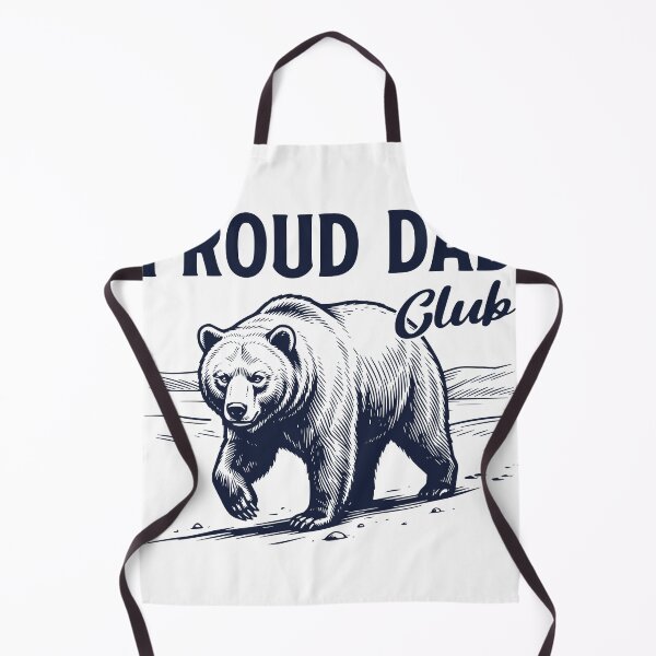 Item preview, Proud Dad Club Bear, Father's Day Gift Humor Design designed and sold by TeeVerse27.