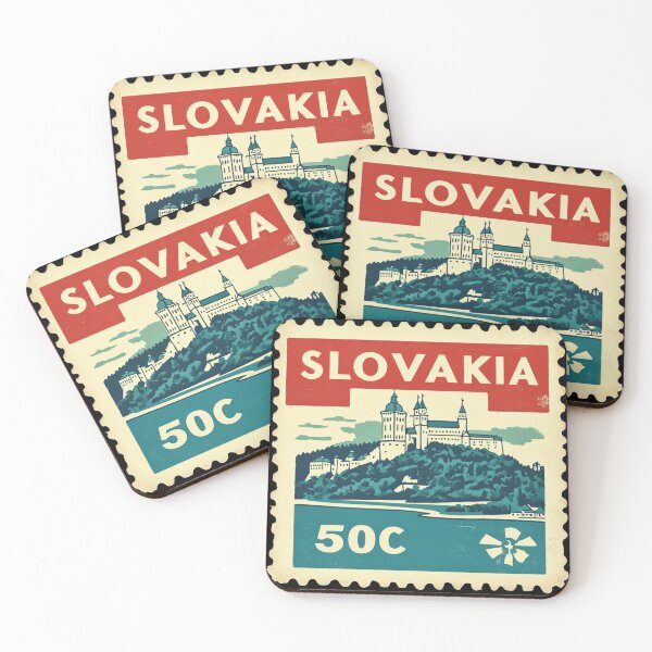 Item preview, Slovakia Vintage Postage Stamp - Bratislava Castle designed and sold by tiigerdad.