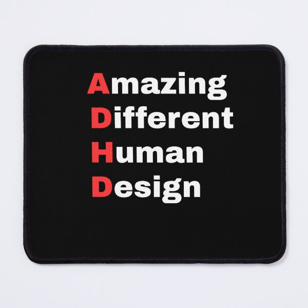 Item preview, Amazing Different Human Design - ADHD Pride  designed and sold by AR-Corner.