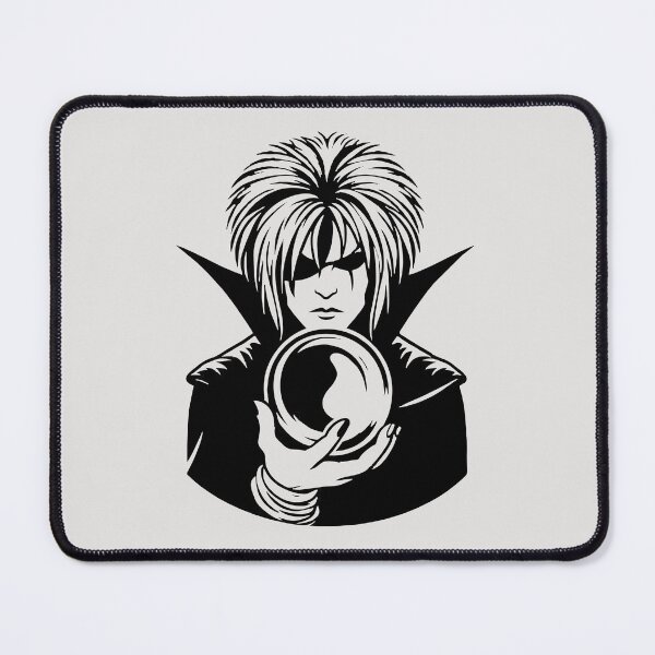 Item preview, Jareth's Enchanting Gaze: Labyrinth-inspired Art with Crystal Ball Magic designed and sold by NerdiPop.