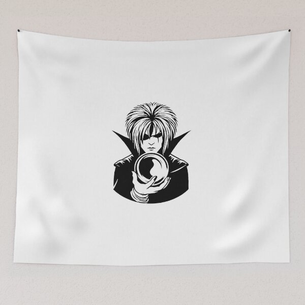 Item preview, Jareth's Enchanting Gaze: Labyrinth-inspired Art with Crystal Ball Magic designed and sold by NerdiPop.