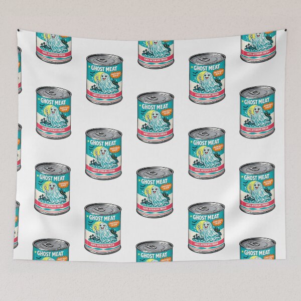 Item preview, Hauntingly good canned Ghost meat ready to eat.   designed and sold by Gunnar Hermansen.