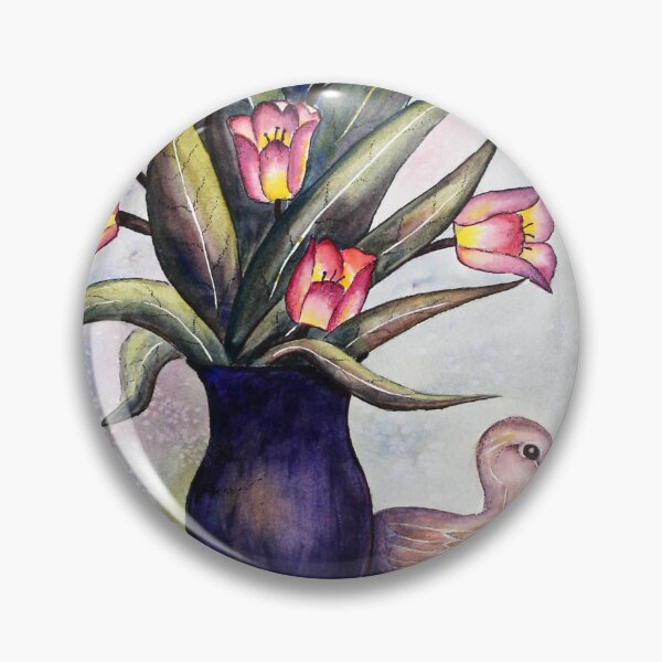 Item preview, Tulips and duck designed and sold by Ginette Ash.