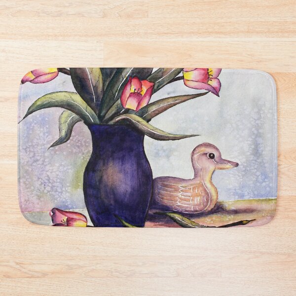 Item preview, Tulips and duck designed and sold by Ginette Ash.