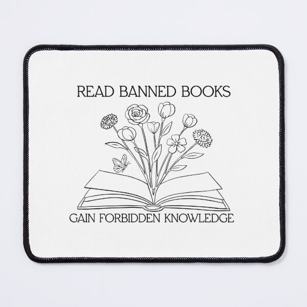 Item preview, Read Banned Books, Gain Forbidden Knowledge designed and sold by Fawny Little Things.