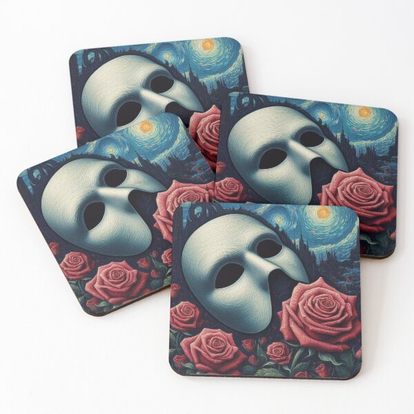 Item preview, Phantom of The Opera in the style of Vincent van Gogh designed and sold by NerdiPop.