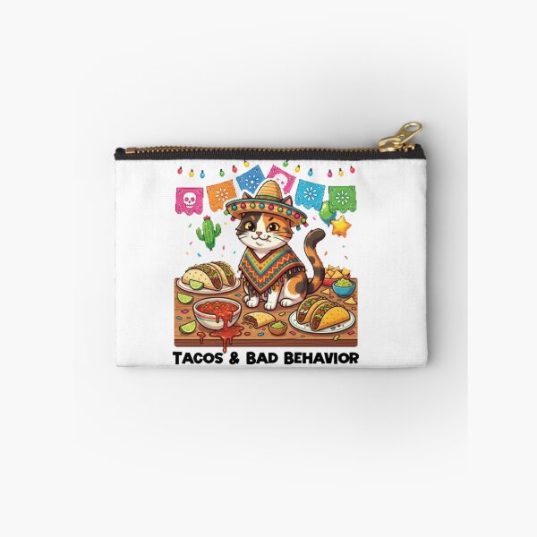 Item preview, Cinco de Meow-yo Funny Cat Tacos/Cute Cinco de Mayo Fiesta Cat Meme designed and sold by Abibless1998.