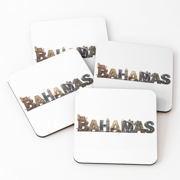 Item preview,  Bahamas Island Typography Art designed and sold by VladisWorld.