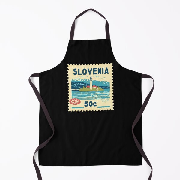 Item preview, Slovenia Vintage Postage Stamp - Lake Bled designed and sold by tiigerdad.