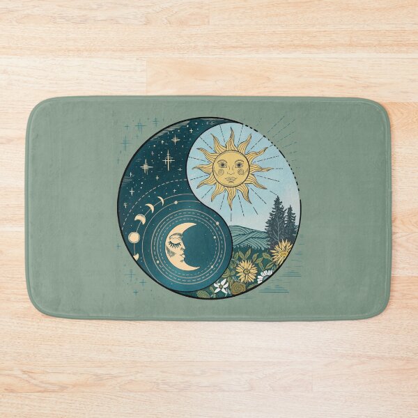 Item preview, Yin Yang Sun and Moon Cosmic Balance  designed and sold by Wonderlandjoy.
