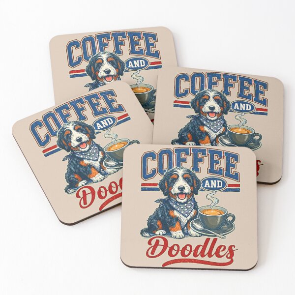 Item preview, Coffee and Doodles Funny Doodle Coffee Club Pet Lover designed and sold by gear-posters.