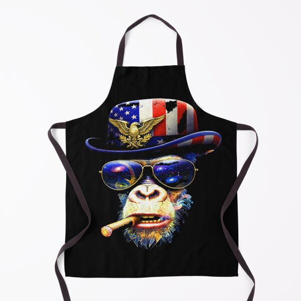 Item preview, USA MONKEY PATRIOT designed and sold by 500 TON.