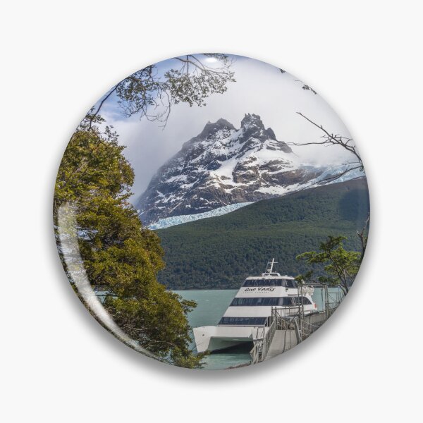 Item preview, Argentina. Los Glaciares National Park. Boat and Mountain. designed and sold by vadim19.