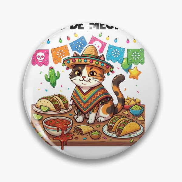 Item preview, Cinco de Meow-yo Funny Cat Tacos  designed and sold by Abibless1998.