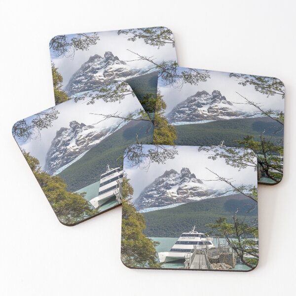 Item preview, Argentina. Los Glaciares National Park. Boat and Mountain. designed and sold by vadim19.