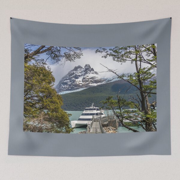 Item preview, Argentina. Los Glaciares National Park. Boat and Mountain. designed and sold by vadim19.