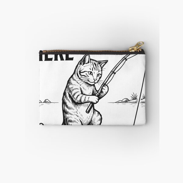 Item preview, Less Stress Here Cat Fishing, Relaxing Fishing Life Design designed and sold by TeeVerse27.