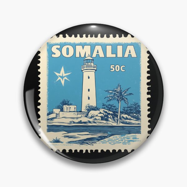 Item preview, Somalia Vintage Postage Stamp - Lighthouse designed and sold by tiigerdad.