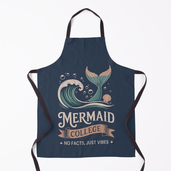 Item preview, Mermaid College - No facts just vibes designed and sold by Wonderlandjoy.