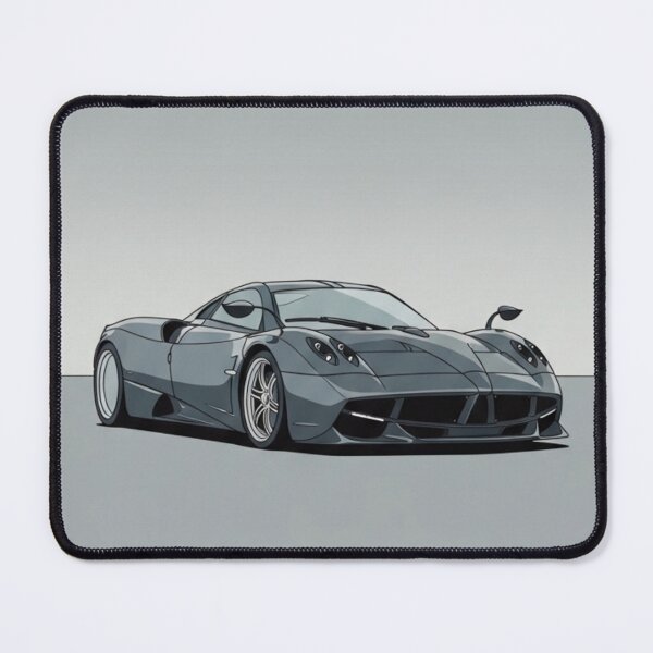 Item preview, Pagani Huayra Silver Hypercar Retro Polaroid Aesthetic Art designed and sold by Motorline44.
