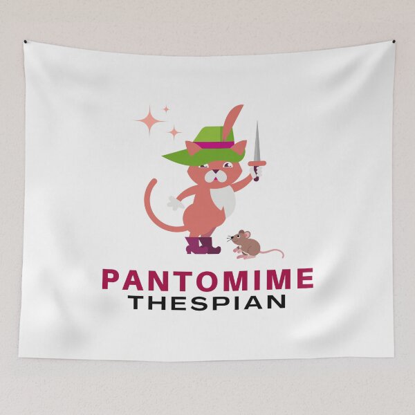 Item preview, The Pantomime Thespian Puss in Boots. designed and sold by MPC-Mince-Pies.