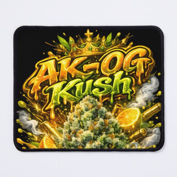 Item preview, AK-OG Kush Graffiti Print | Citrus Diesel OG Hybrid designed and sold by WAUZ.