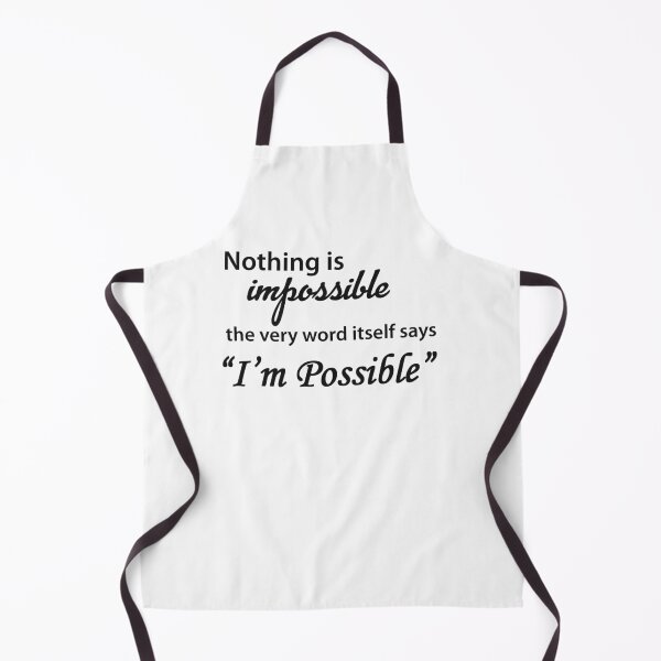 Item preview, Nothing is Impossible The Word Itself Says I'm Possible Motivational Inspirational Quote in Beautiful Design designed and sold by merkraht.