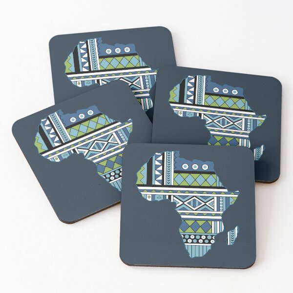 Item preview, Africa Map Tribal designed and sold by Wonderlandjoy.