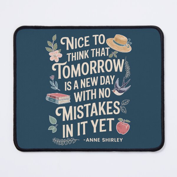 Item preview, Book Lover Tomorrow Quote Anne Shirley designed and sold by Wonderlandjoy.